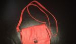 Kabelka crossbody lososová - nová