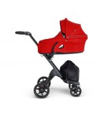  Zbrusu nový Stokke® Xplory® čierny podvozok s čiernou rukoväťou na predaj