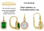 Zlaté náušnice KORAI