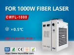 Priemyselný recirkulačný chladič pre 1KW laserovú rezačku vlákien